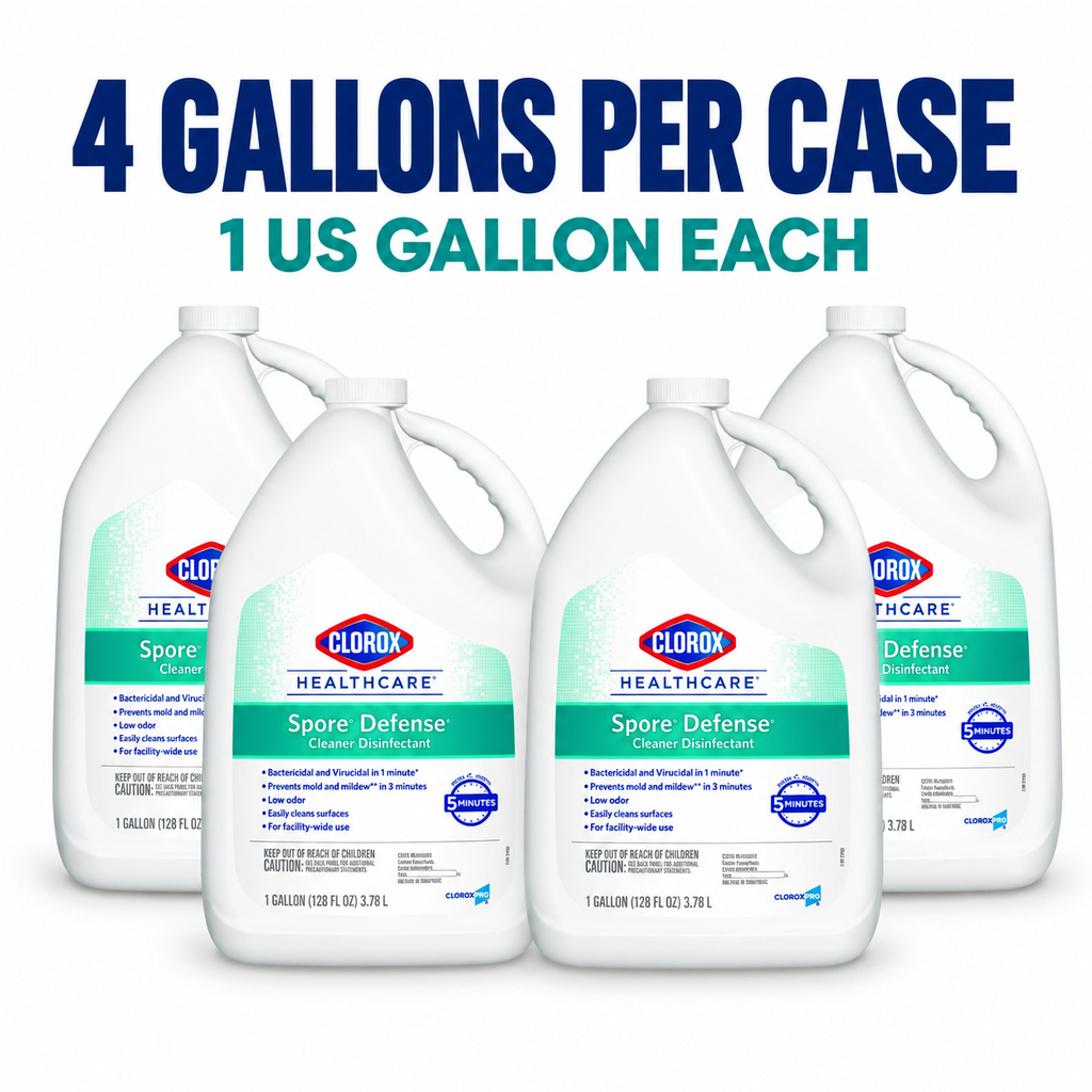 Clorox Healthcare Spore Defense four gallons per case