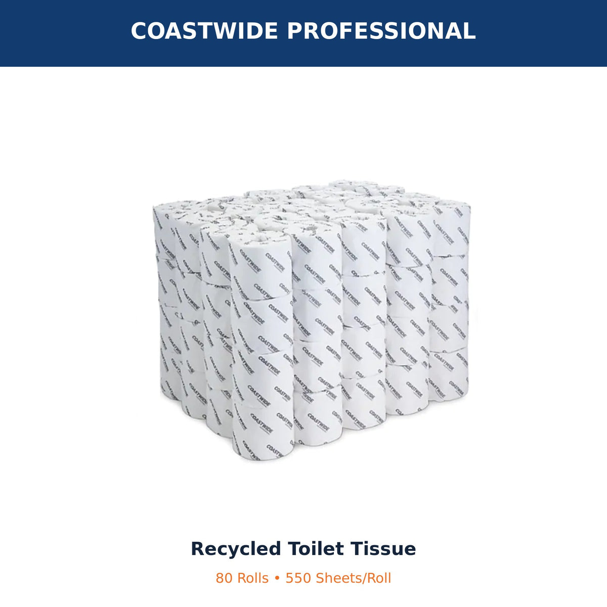 Coastwide recycled toilet tissue MPN CW21989 – product image