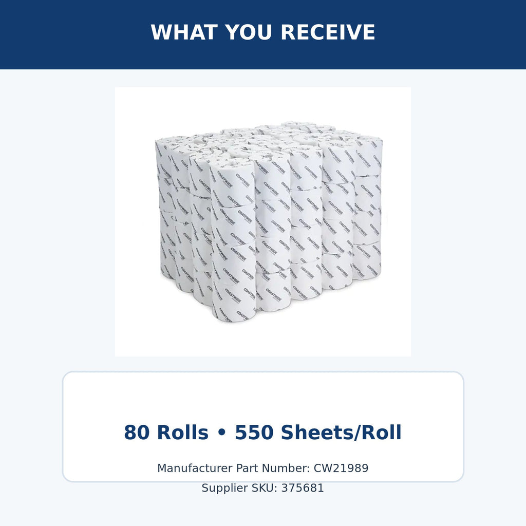 Coastwide recycled toilet tissue MPN CW21989 – package quantity