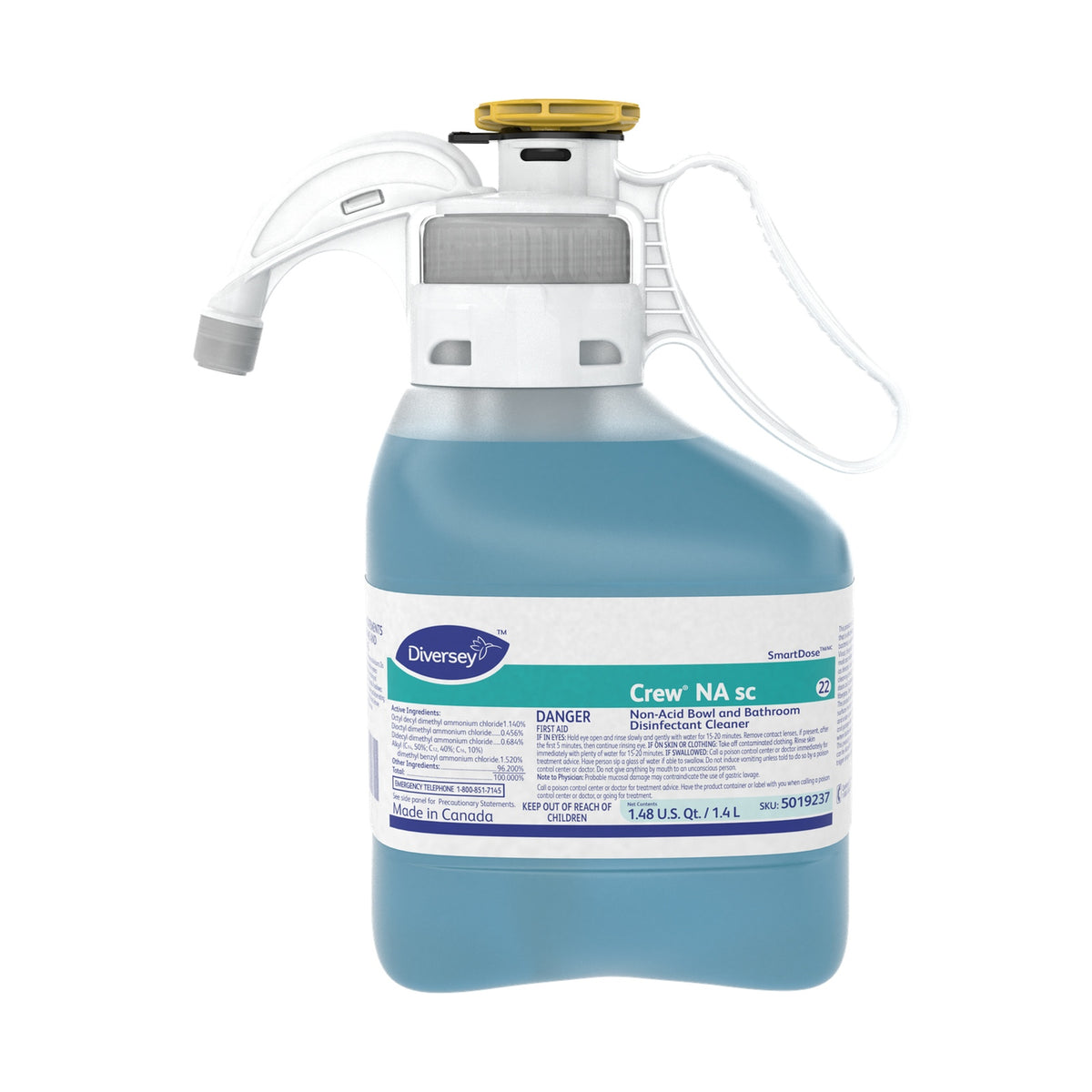 Diversey Crew Non-Acid SmartDose disinfectant — product on white background
