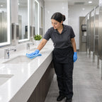 Diversey Crew Non-Acid SmartDose disinfectant — commercial cleaning application