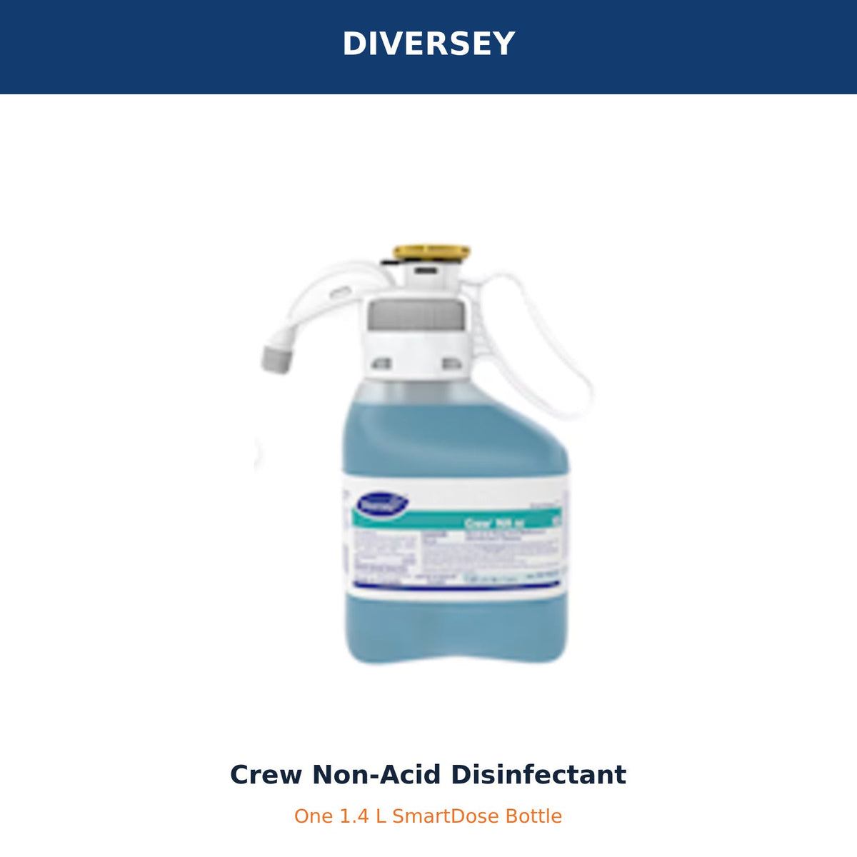 Diversey Crew non-acid SmartDose disinfectant MPN 5019237 – product image