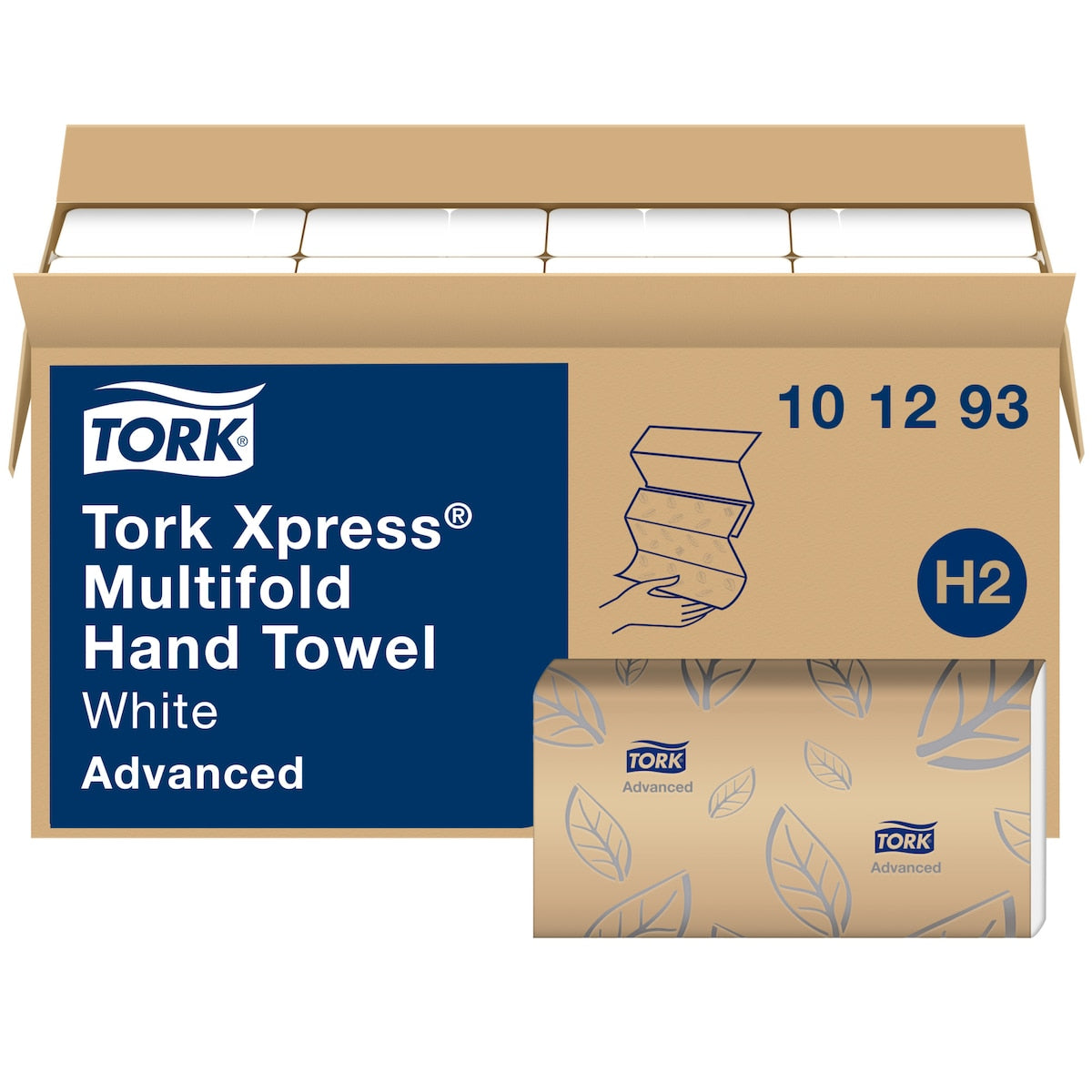 Tork 101293 manufacturer case and refill package view; supplied quantity is stated in the listing