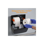 Coastwide Professional CWJBT-1000 J-Series bath tissue package and roll view