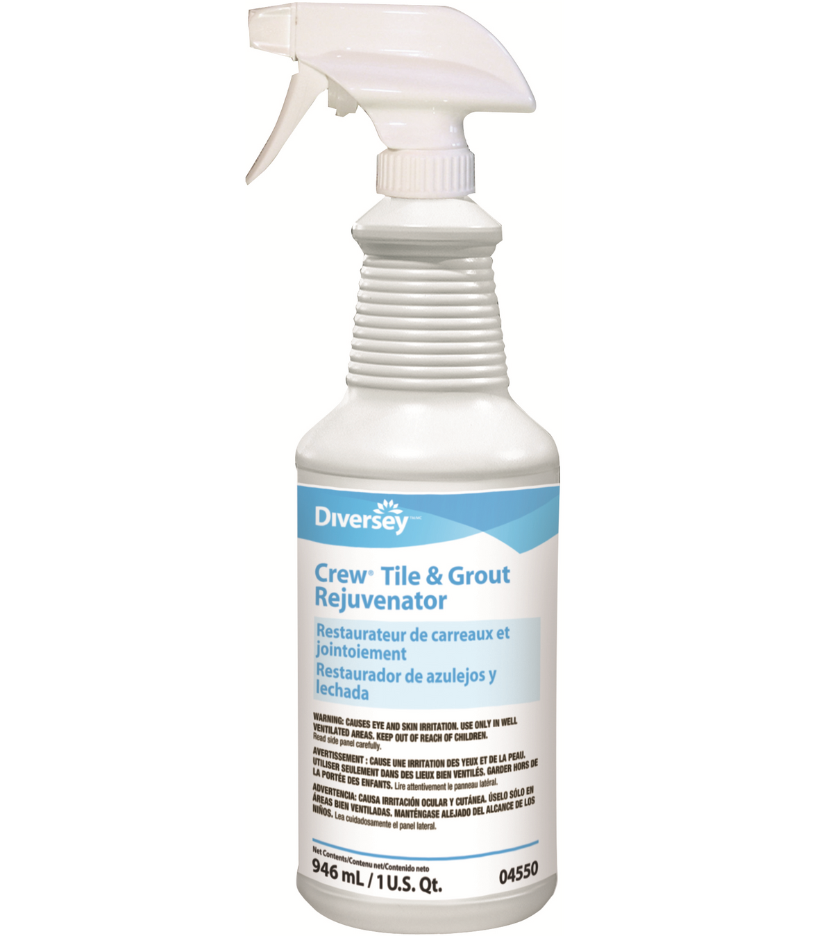 Diversey Crew Tile and Grout Rejuvenator 32 oz bottle, MPN 100919352