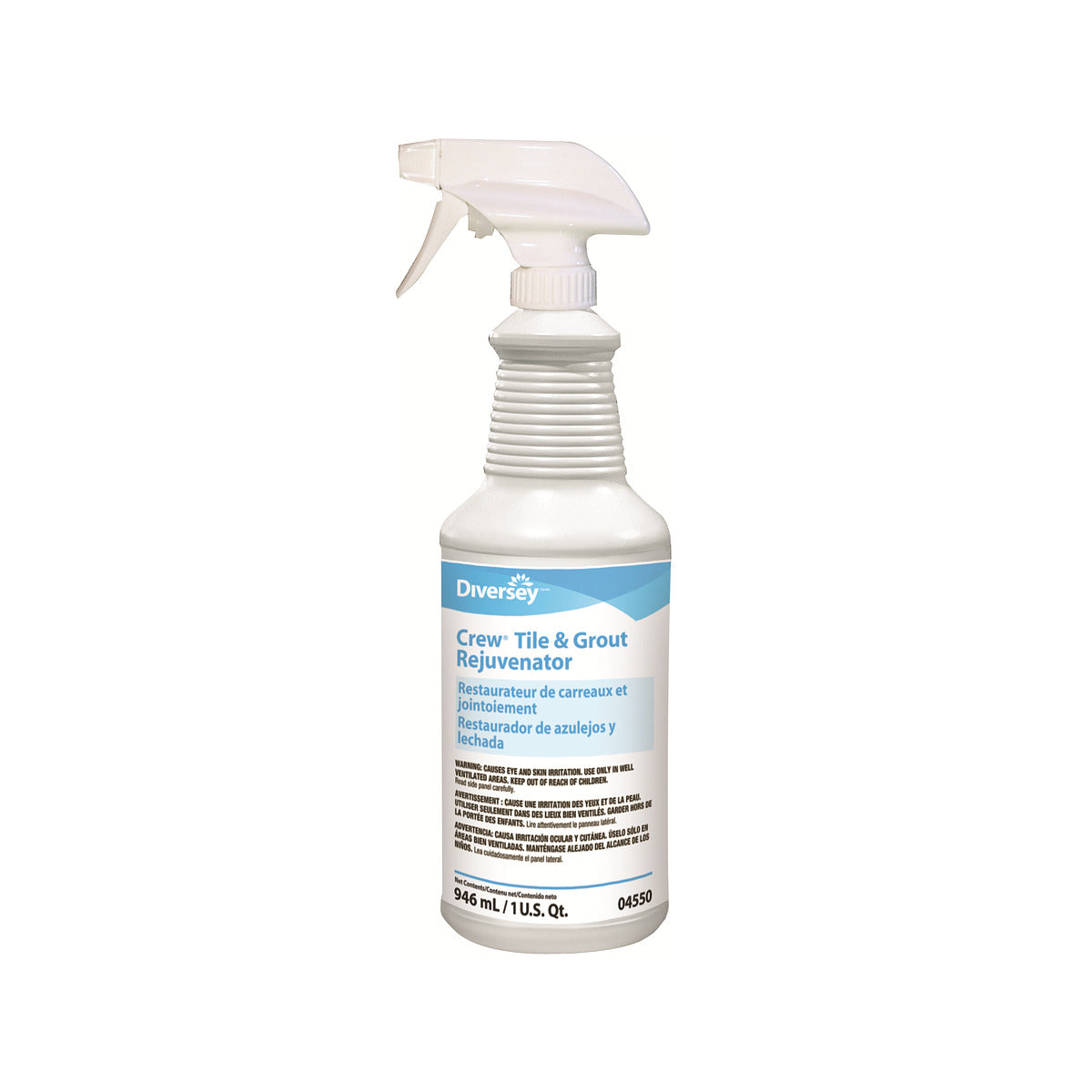 Diversey Crew Tile and Grout Rejuvenator 32 oz bottle, MPN 100919352