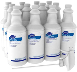 Diversey Glance 04705 32 oz glass cleaner; offering includes two cartons of 12 bottles
