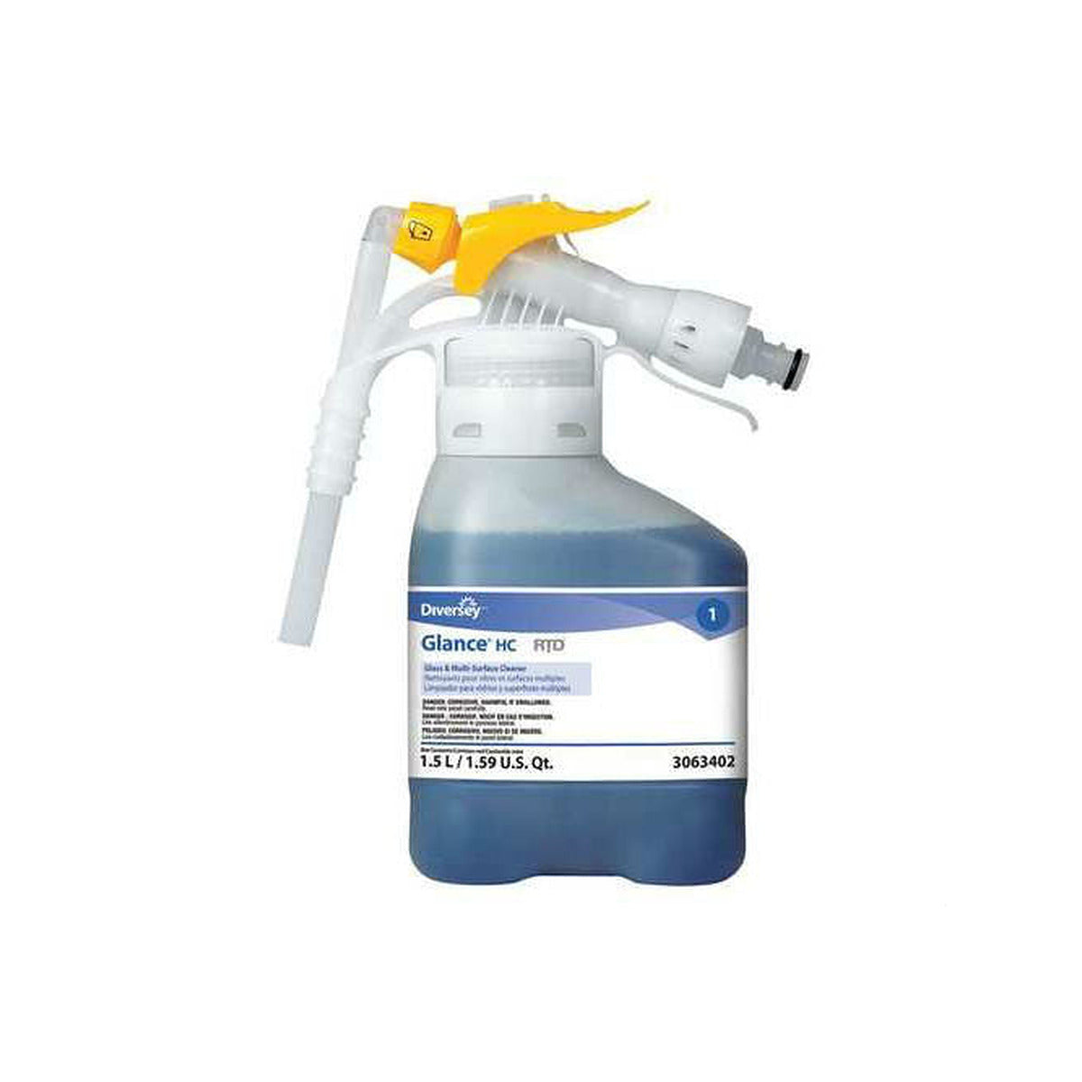 Diversey Glance HC Glass Cleaner RTD 1.5 L, MPN 93063402