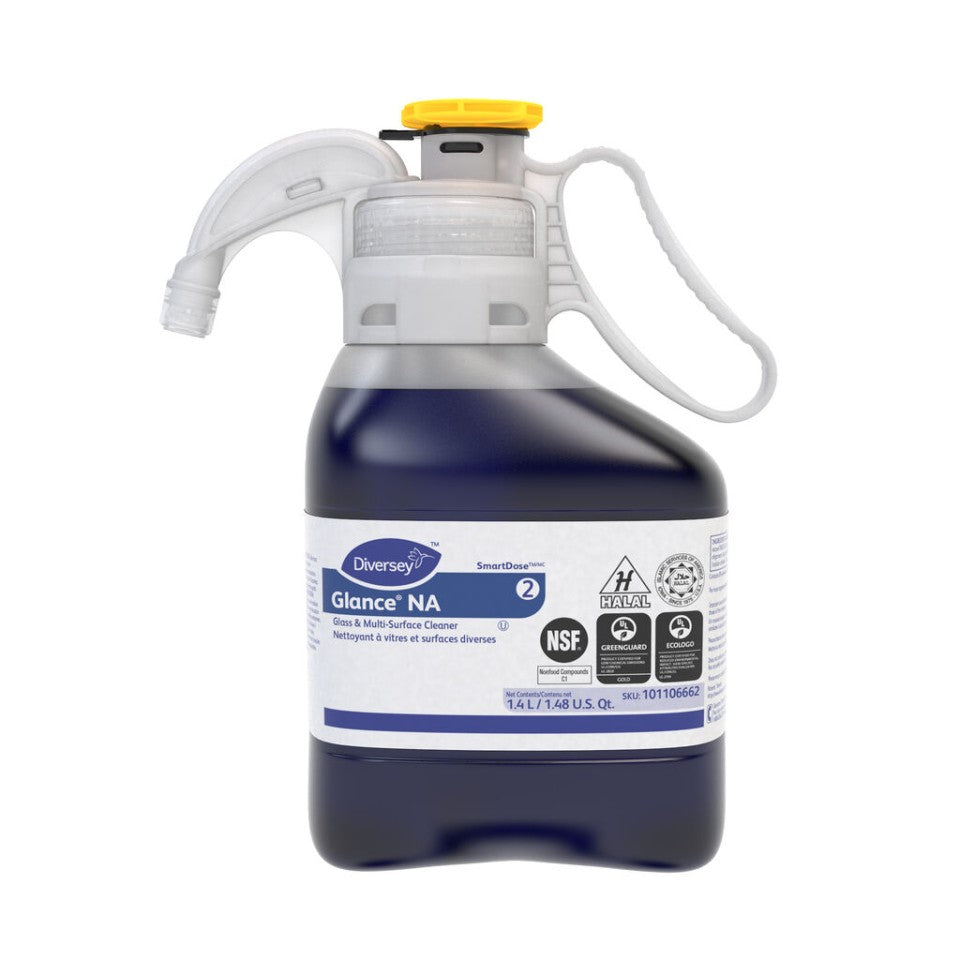 Diversey Glance NA SmartDose Glass Cleaner 1.4 L, MPN 101106662