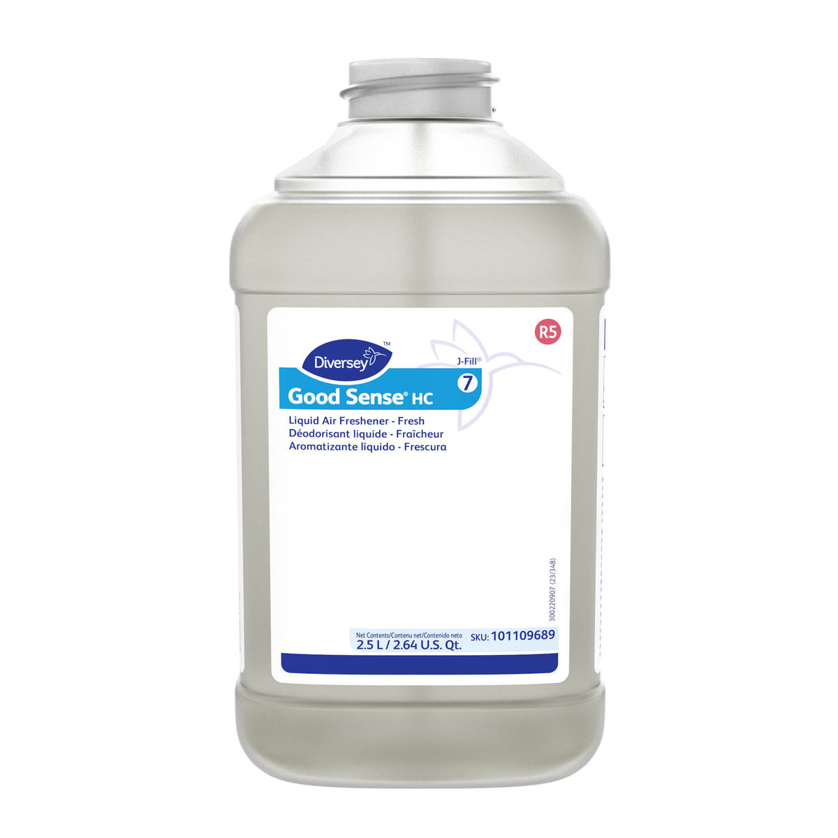Diversey Good Sense HC 7 Fresh 905394 two 2.5-liter J-Fill bottles