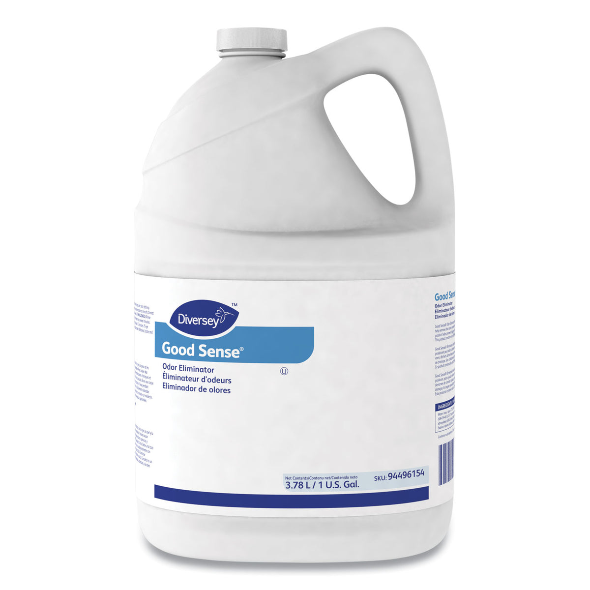 Diversey Good Sense 94496154 liquid odor eliminator, one-gallon jug, four per case