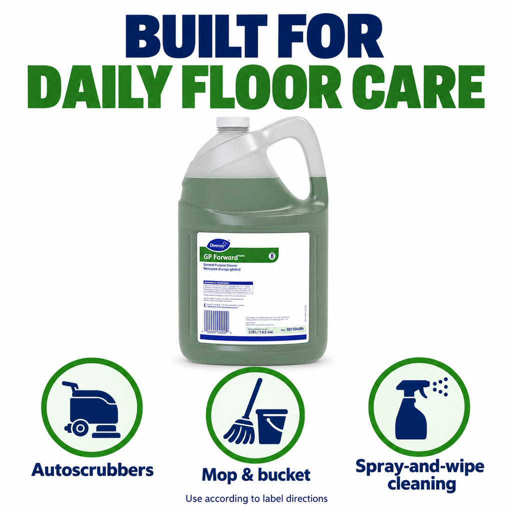 Diversey GP Forward applications for floor care