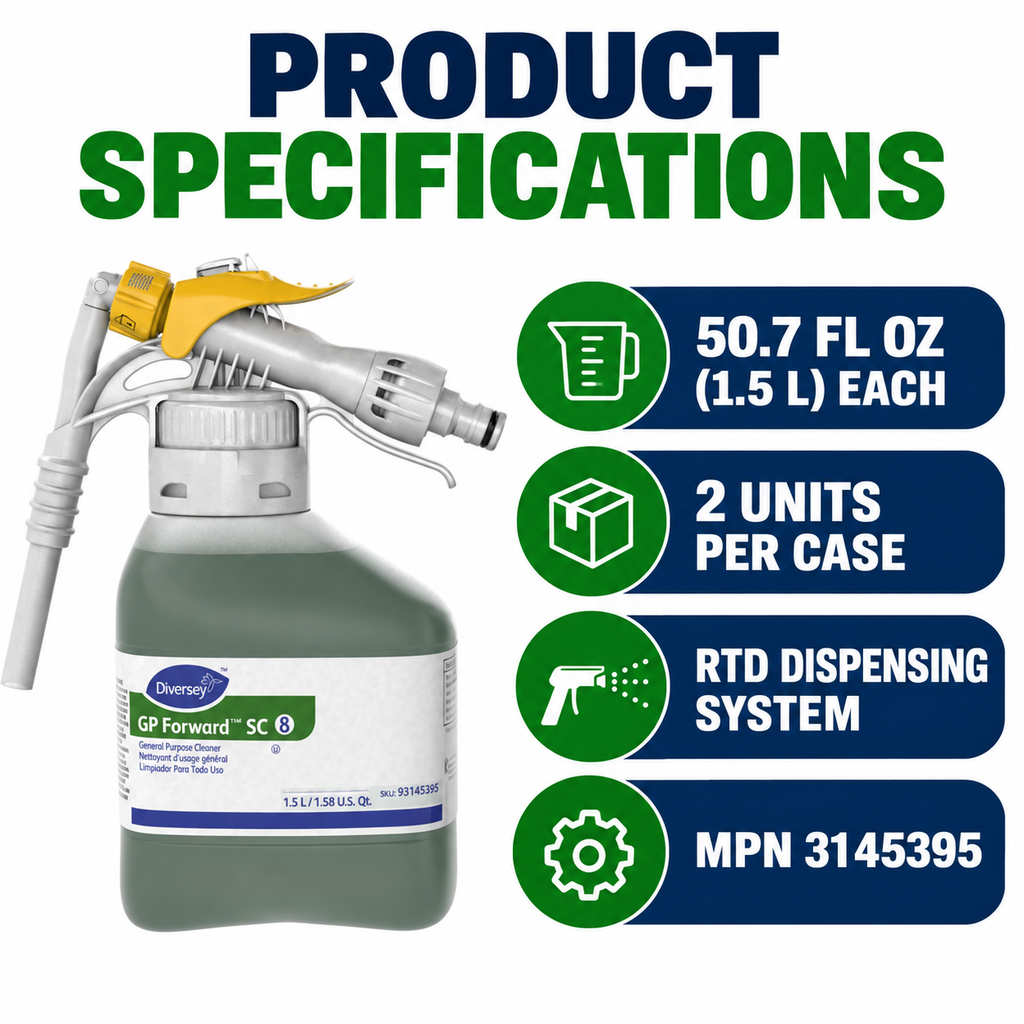 Diversey GP Forward SC 8 RTD product specifications