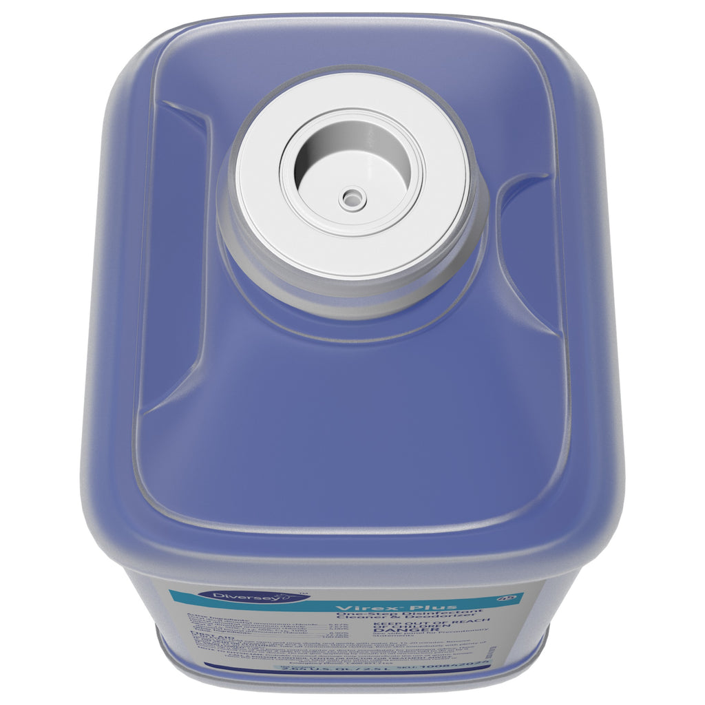Diversey Virex Plus 2.5 L J-Fill container, alternate view