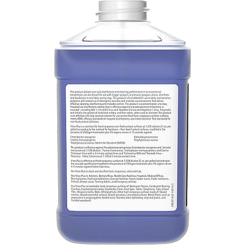 Diversey Virex Plus disinfectant concentrate 2.5 L J-Fill bottle
