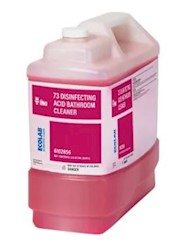 Ecolab Scientific Clean 73 Disinfecting Acid Bathroom Cleaner – 2.5 Gal