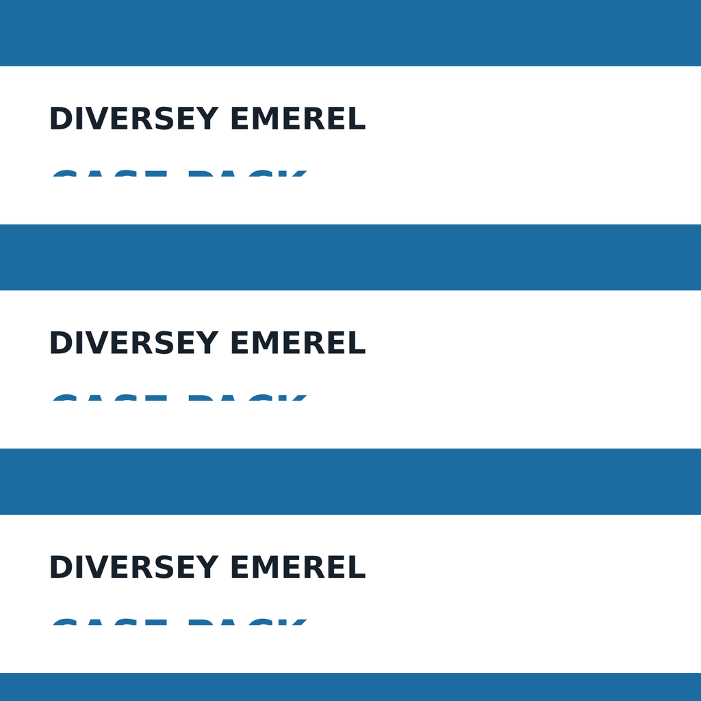 Diversey Emerel case pack of twelve 32-ounce squeeze bottles