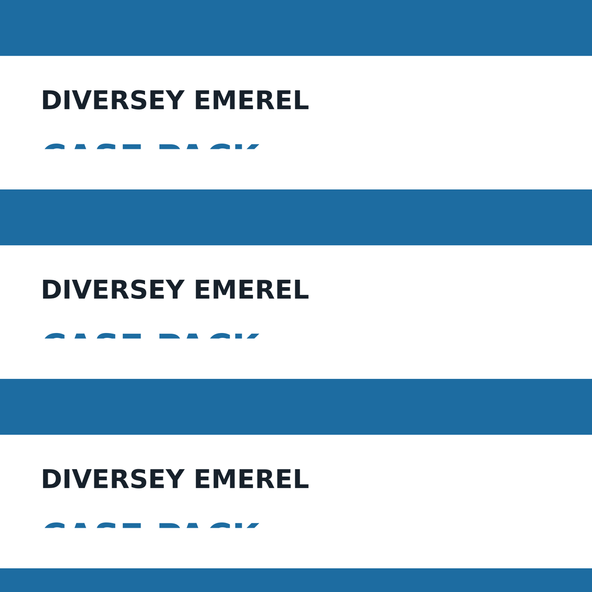 Diversey Emerel case pack of twelve 32-ounce squeeze bottles
