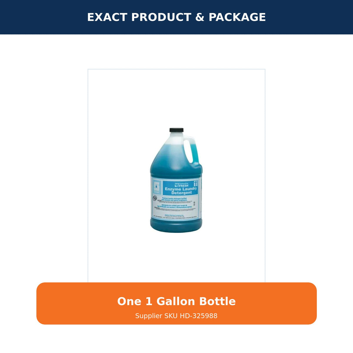 Spartan Clothesline Fresh Laundry Enzyme, 1 Gal – SKU HD-325988 – 02 package