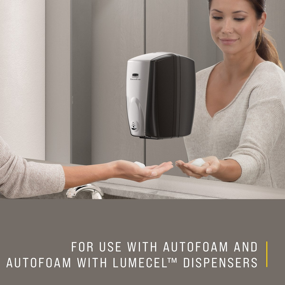 Rubbermaid AutoFoam FG750112 compatible dispenser application