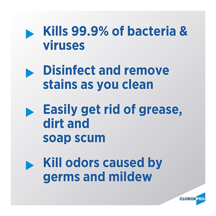 CloroxPro 35417 Clean-Up manufacturer feature graphic; use as directed