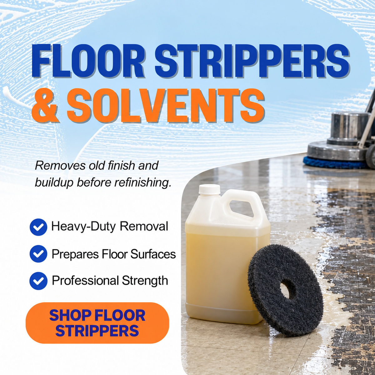 Floor Strippers and Solvents collection artwork