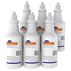 Diversey 409897 supplier product photo; bottle count and size stated in listing