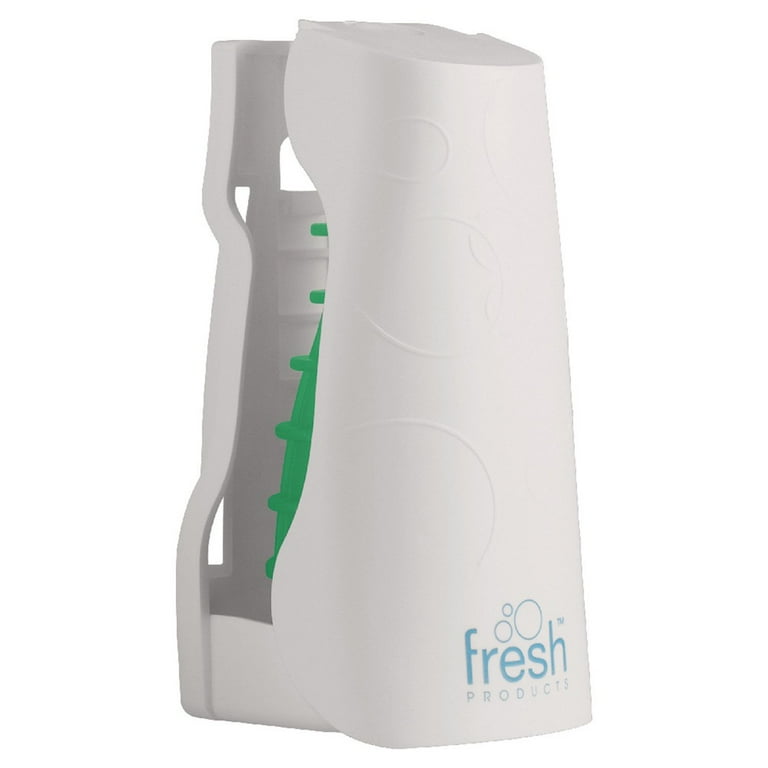 Fresh Products Eco Air 2.0 Cucumber Melon refill shown in compatible dispenser; dispenser sold separately