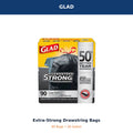 Glad 30 gallon drawstring trash bags MPN 78952 – product image