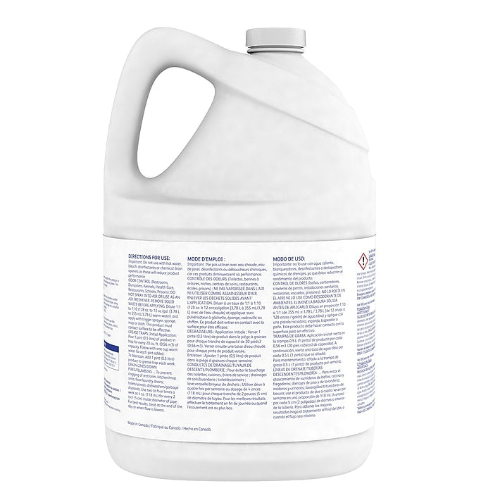 Diversey Good Sense 94496154 one gallon back label directions