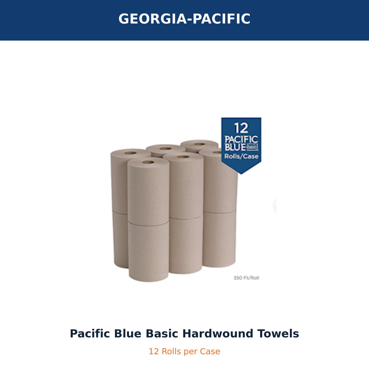 Georgia-Pacific Pacific Blue Basic hardwound paper towels – product hero