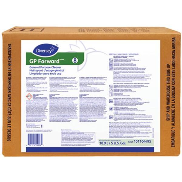 Diversey GP Forward cleaner and degreaser 5 gallon bag-in-box
