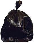 Heritage X-Liner 55-60 gallon black 2 mil trash bags, 100 per case, X7658QK