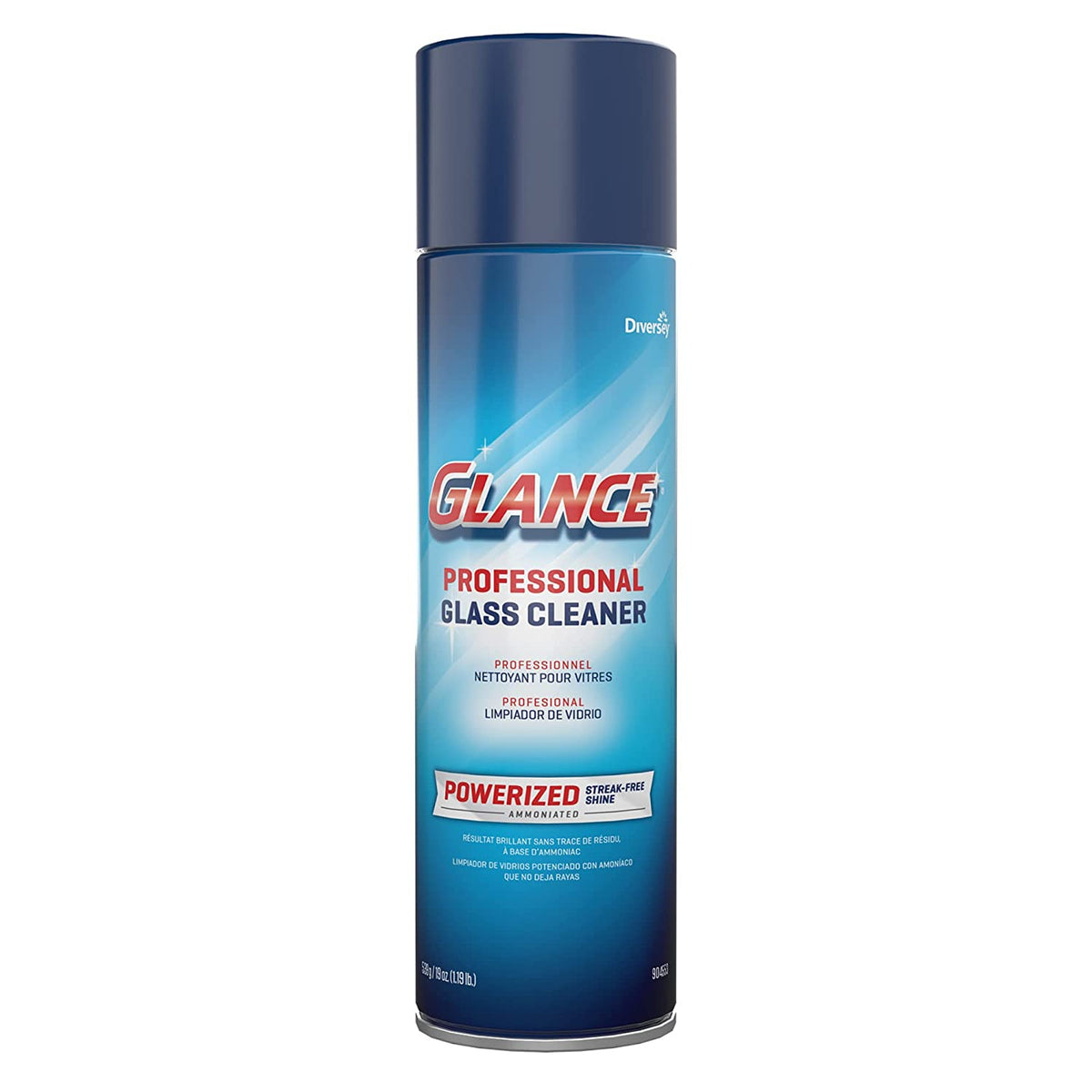 Diversey Glance Powerized professional glass cleaner 19 oz aerosol can