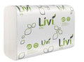 Livi White Multifold Paper Towels, 250/Pack, 16/Case – MPN 43513