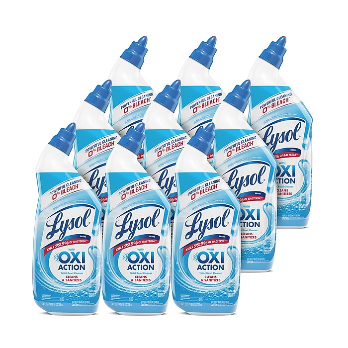 Lysol Ocean Fresh toilet bowl cleaner product view