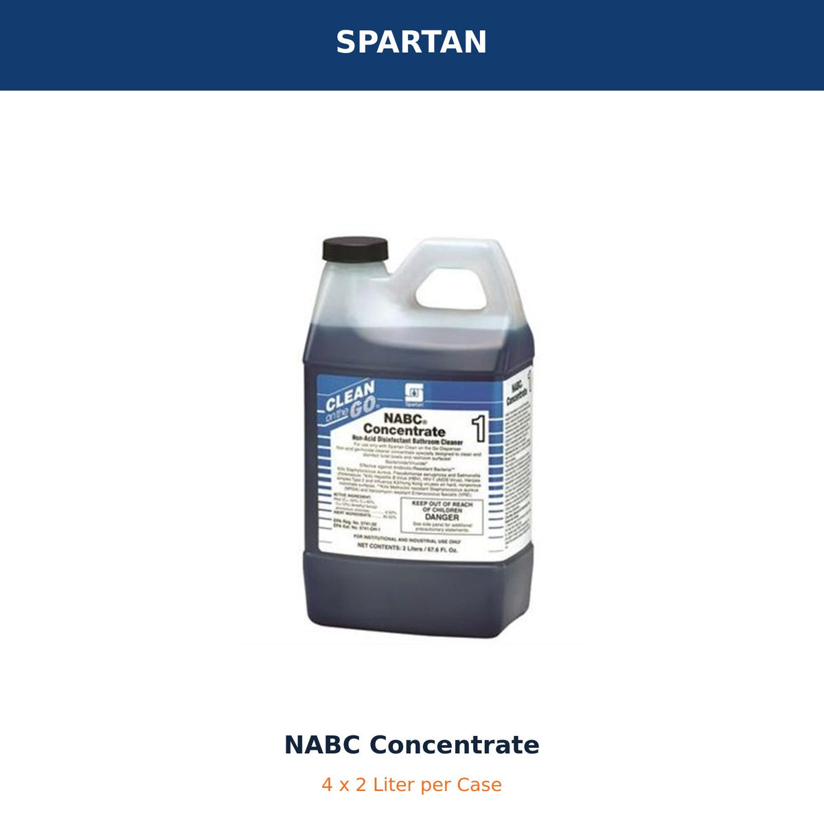 Spartan NABC germicidal concentrate MPN 471602 – product image