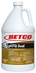 MULTIPURPOSE CLEANER, BETCO PH7Q DUAL, DISINFECTANT, LEMON SCENT, 1 GALLON, 4/CT