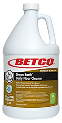 FLOOR CLEANER, DAILY, BETCO GREEN EARTH, 1 GALLON, 4/CT