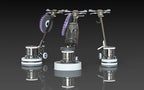 Onyx HERO T1 floor machine series with cleaning attachment options