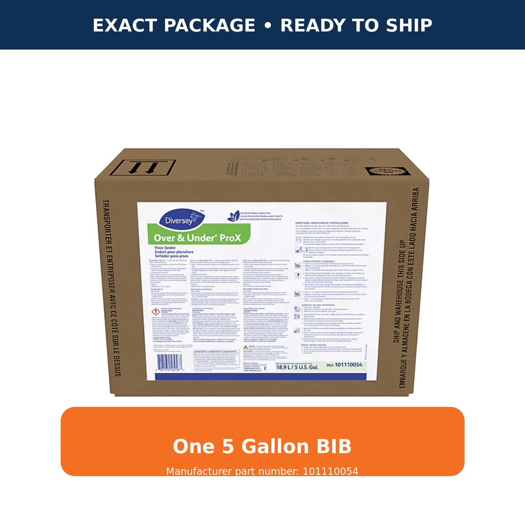 Diversey Over and Under ProX floor sealer – package quantity
