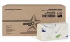 Renown Eco White Multifold Towels, 2-Case Pack, 8,000 Towels — manufacturer product photo; complete pack quantity is described separately