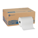 enMotion Flex 89730 white paper towels — case with roll, six rolls per case