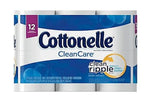 Cottonelle CleanCare Toilet Tissue, 150 sheets, 48 Rolls — manufacturer product photo; complete pack quantity is described separately
