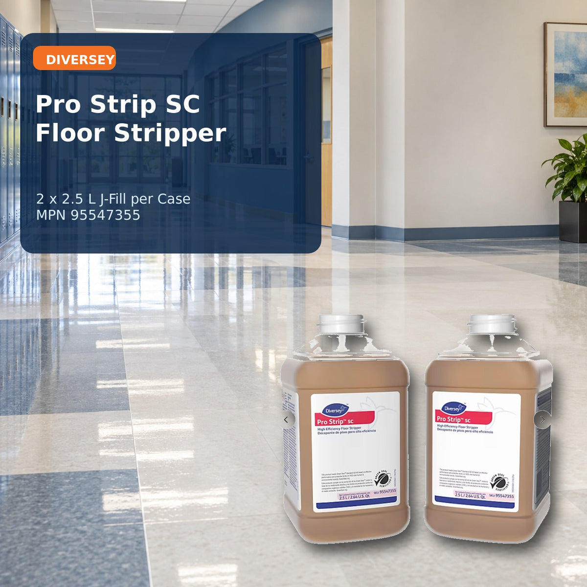 Diversey Pro Strip SC J-Fill floor stripper – product hero