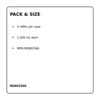 REN02566 pack size and MPN information
