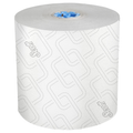 Scott Pro 25702 white high-capacity hard roll paper towel with blue core, 1,150 feet per roll; sold as six rolls per case