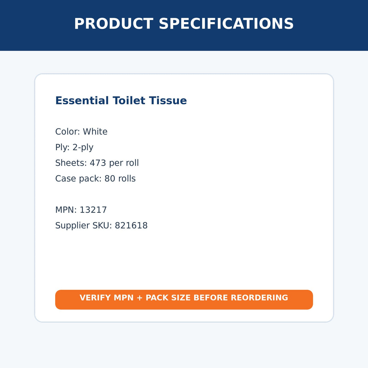 Scott Essential 2-ply toilet paper 80-roll case MPN 13217 – product specifications