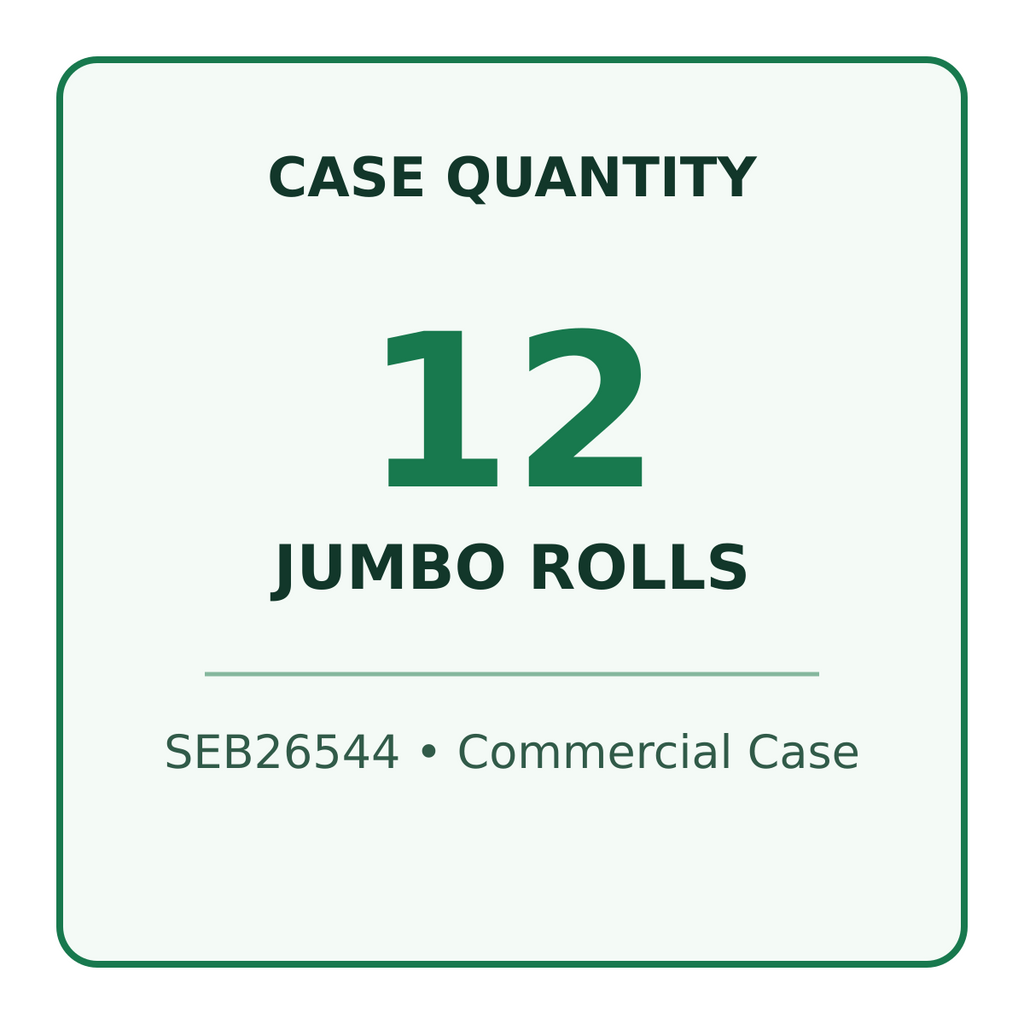 SEB26544 case quantity: 12 jumbo rolls