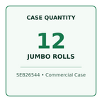 SEB26544 case quantity: 12 jumbo rolls